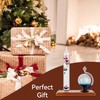 Lily's Home Galileo Thermometer with Etched Glass Globe Barometer 64ºF–80ºF,