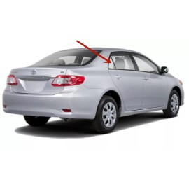 NAGD Fits 09-13 Toyota Corolla 4 Door Sedan Passenger Right Rear Vent Glass Window