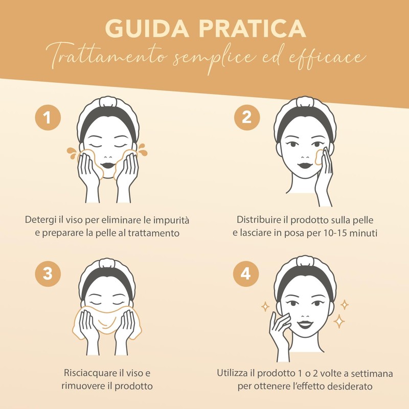 GOLD CLAY ORGANIC MASK ILLUMINATING Gesichtsmaske für reife Mischhaut, 50