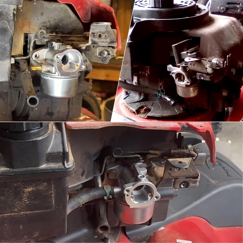 AUTOKAY 799868 Carburetor kit Compatible with 6-6.75 HP Craftsman Snapper