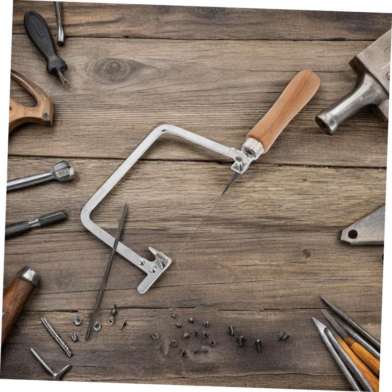 SHINEOFI 1 Set U-shaped Jewelry Saw: Jeweler's Saw Frame with