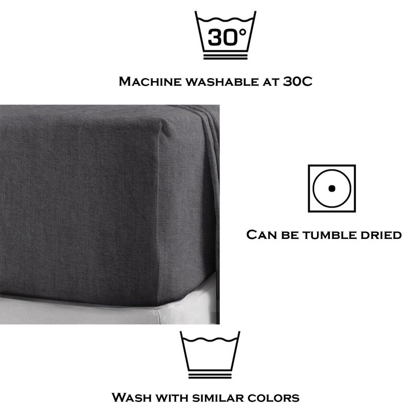 KHIM® 100% Soft Brushed Cotton Flannelette | 16Inch/40CM Extra Deep