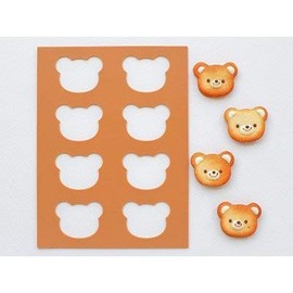 cotta langue de chat plate bear
