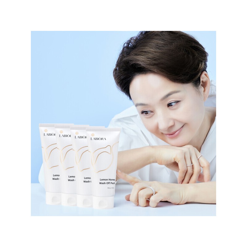 Raviola (현대홈쇼핑)라비오라 레몬 허니 워시오프 팩 4개 (LG Home Shopping)