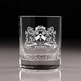 McClure Irish Coat of Arms Nob Hill Tumblers - Set of 4