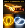 YM E-Bright Led Strip Lights for Cars, SUV, Motorcycle Daytime
