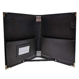 MSP Elastic Music Sheet Holder | 9.5" x 12" - Choir, Music Folder with Hand Strap for Piano Particle and Stage Performance -MSP-200 (9 Elastic Cords)
