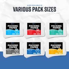 Bryco Goods Packing Paper Sheets for Moving | 640 Sheets | 27" x 17" | 20lb | Made in USA | Newsprint Paper | Must Have in Your Moving Supplies