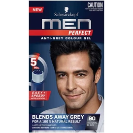 Schwarzkopf Buy Schwarzkopf Men Perfect Anti-Grey Colour Gel 90 Natural Black Online