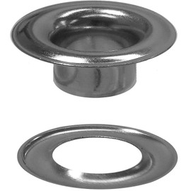 Stimpson 4GWSSM100 Sheet Metal Grommet and Washer Marine Grade Stainless Steel Durable, Reliable, Heavy-Duty #4 Set (100 Sets)