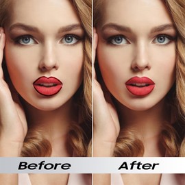 Lip Liner Stain, Non-Stick Cup Peel Off Lip Stain Waterproof & Long Lasting, Create Beauty & Charming Lip Makeup with All-Day (#03 Rose)