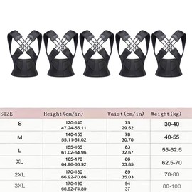 AIMALL Adjustable Posture Corrector Back Belt – Unisex Shoulder Support and Body Brace for Improved Spinal Alignment