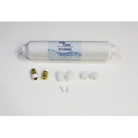 Rite Taste RT10400C 10" Universal Inline Refrigerator Water Filter 1/4" fittings