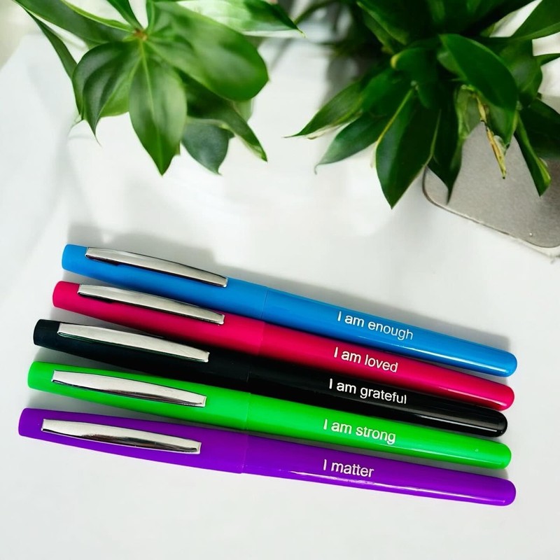 Felt Tip Pens with Positive Affirmations – Perfect for Teachers