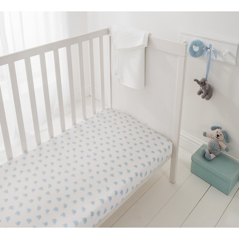 Cuddles & Cribs 1 Pack GOTS Certified Organic Cotton Fitted