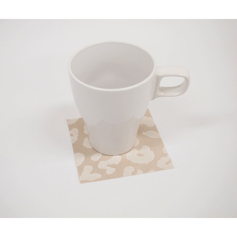Towa Sangyo DECOOR Table Runner Interior Cloth Animal Leopard Brown