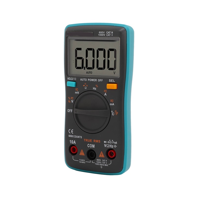 ZT102 6000 Digital Multimeter Automatic Range Multimeter Portable Voltage Current