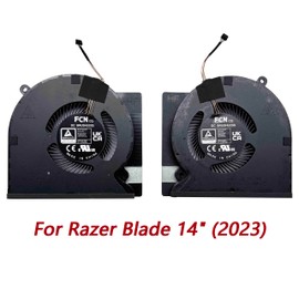 BestParts New CPU+GPU Cooling Fan Replacement for Razer Blade 14" (2023) | RZ09-0482, RZ09-0482x (Ryzen 7940HS Processor, RTX 40 Series Graphics) Canada Shipping