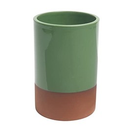 Dexam Sintra Glazed Terracotta Wine Cooler - Green