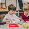 NOLITOY Stem Science Learning Test Tube Kit with Rack and
