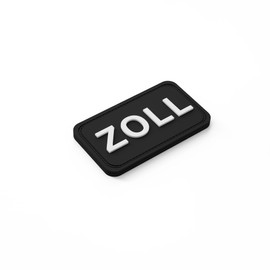 Patch Force - Inch Rubber Patch in the Dimensions 8 cm x 5 cm as a Badge for Police Uniform, Police Vest, Utility Bag, Jacket or Backpack - Police Equipment