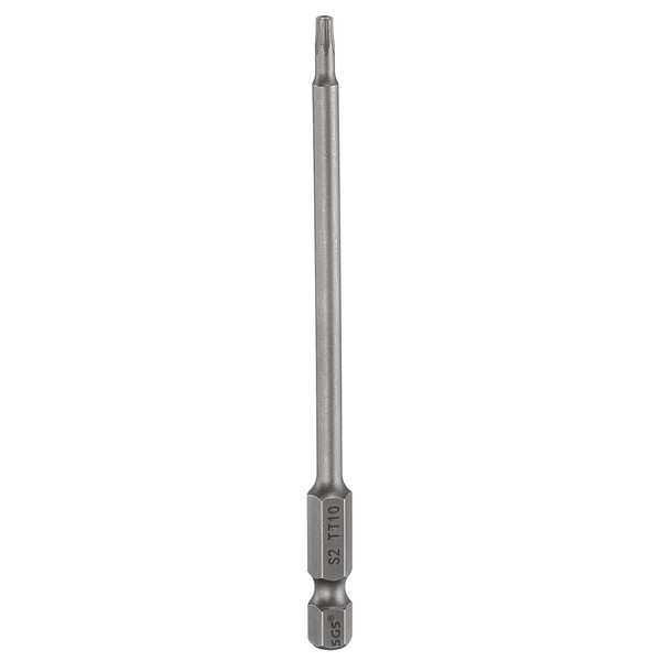 HARFINGTON TT10 Security Torx Head Screwdriver Bit 4" (100mm) Long