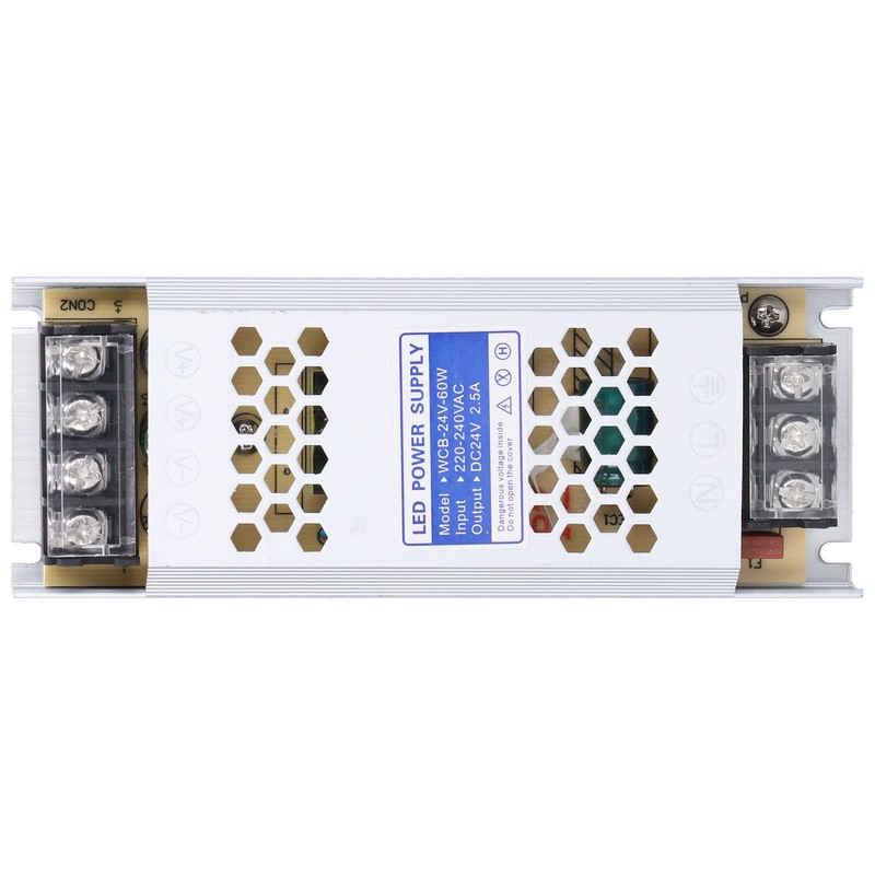 LED Power Supply Switching Driver Adapter UltraThin Long Strip Transformer