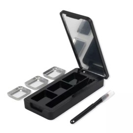 립스틱 섀도우 소분 팔레트 공용기 3구 팔레트용기 섀도우소분팔레트 Lipstick Shadow Mini Palette 3 Grid Palette Container Shadow Mini Palette
