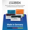 CINIBOX 7 in 1 – Tablettenbox 7 Tage – Anthrazit