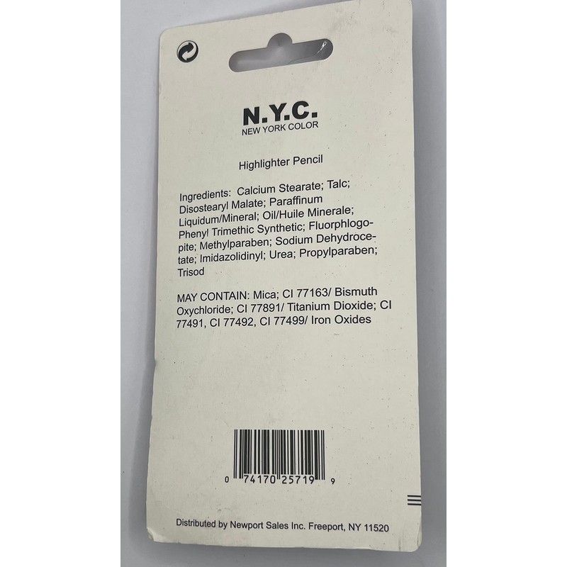 N.Y.C. Highlighter Pencil - Miss Sparkle