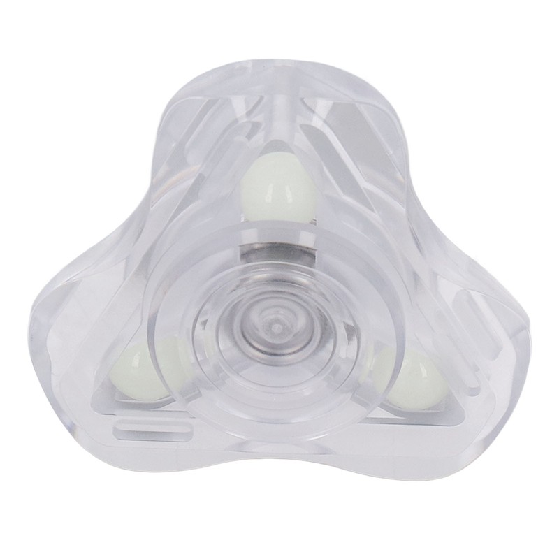 Fingertip Gyroscope Glow in The Dark 3 Leaves Reduce Anxiety