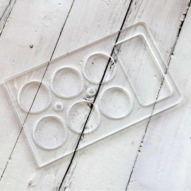 Mancala Board Router Template Templates 1/4'' Thick Router Template Guide