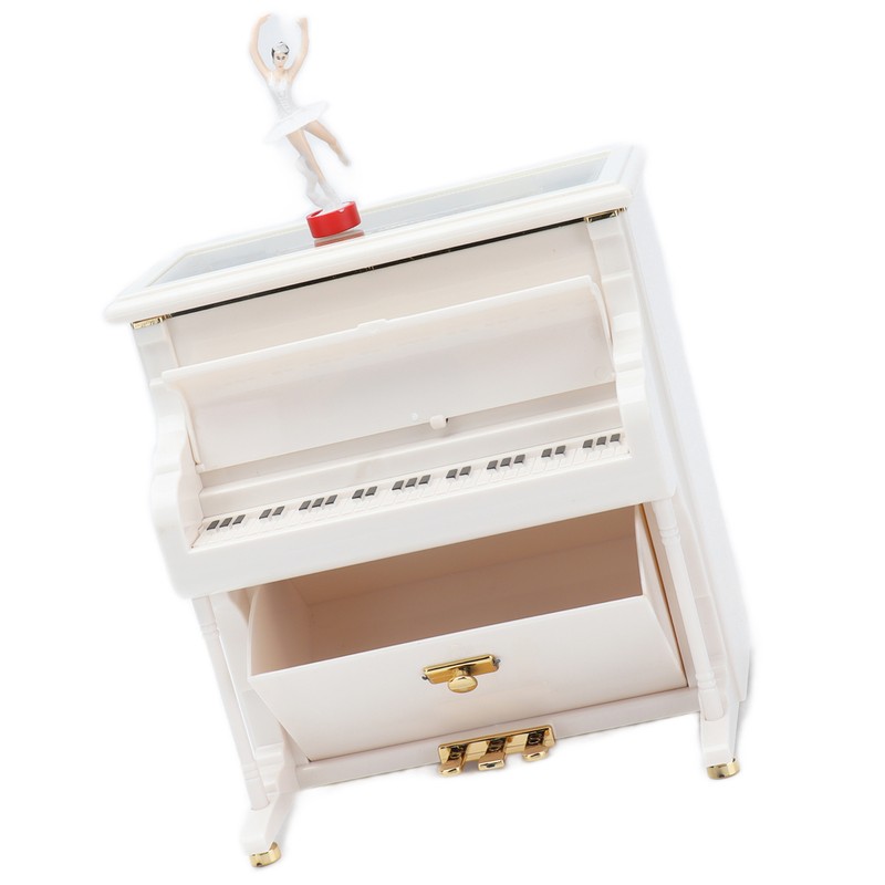 Classical Music Box Rotating Dancing Ballet Girl Piano Music Box
