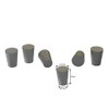 Dugo - Conical rubber stoppers, plugs made of natural rubber