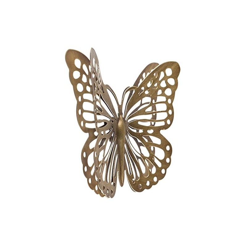 Gold Metal Butterfly Wall Decor