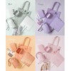 Honeys 2681218746 Plush Pouch, Transparent Storage, Clear, Strap, Back Pocket,