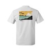 Raw Elements Mike Field Canoe Cove Men's T-Shirt, White, Small