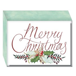 Crown Point Graphics Merry Christmas Holly