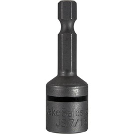 7/16-Inch Magnetic Hex Head Driver Bit w/Quick Change Shank - Used for Installing Screws, Nuts, Bolts, etc. - (5 PACK)