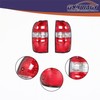 GXYWADY Left and Right Tail Lights Assembly Replacement for 2001-2004