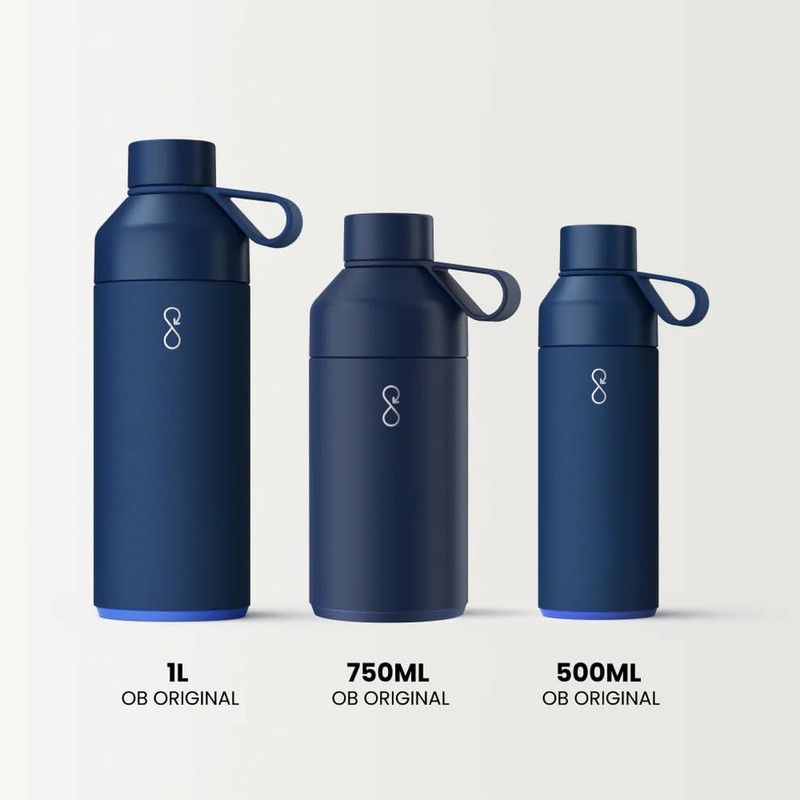 Ocean Bottle - Recycled Stainless Steel Bottle - Eco-Friendly &