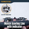 POWERTEC PRO Premium Large Format Tile Breaker - 1-1/2" Throat,
