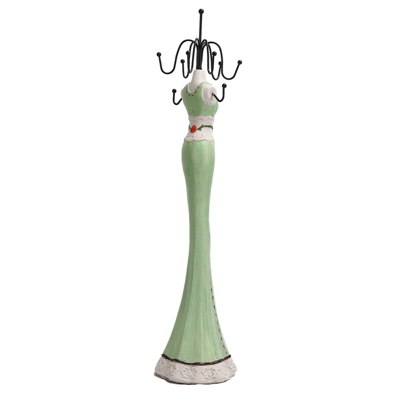Necklace Display Stand Model Shaped Jewelry Earrings Storage Holder Organizer