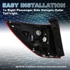 Sheraho Tail Light Compatible with 2019-2022 Honda HRV HR-V Replacement