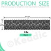 Keadic Pack of 12 5.9 Inch Wide 5 Yards Long