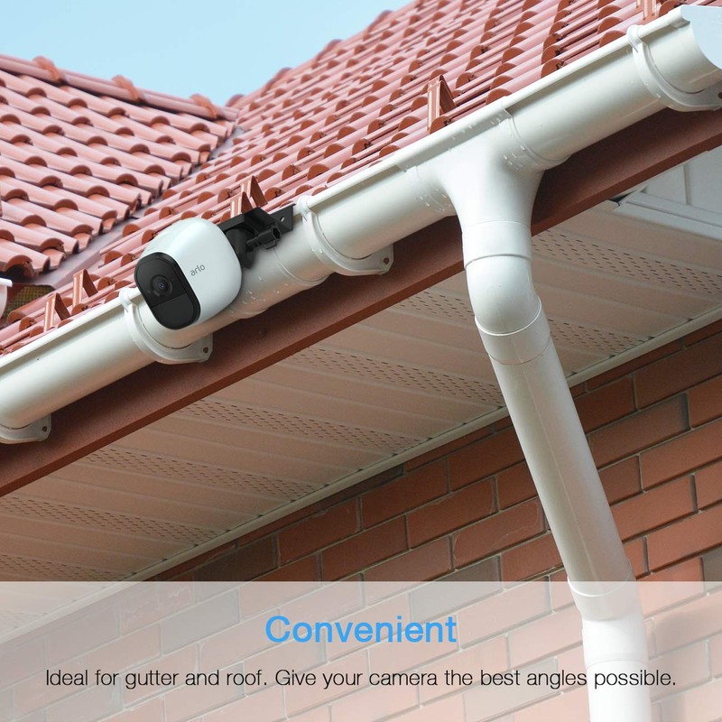HOLACA Gutter Mount for Arlo Pro 4 eufyCam 2C Pro