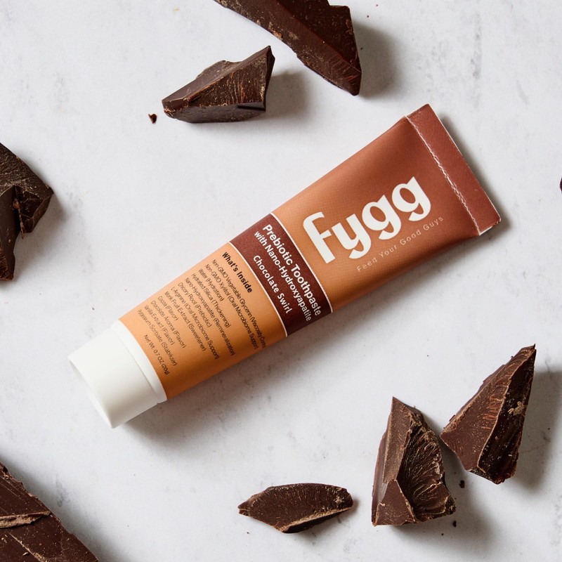 Fygg Nano Hydroxyapatite Travel Toothpaste | Chocolate Swirl (.7 oz)