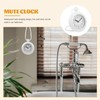 BESPORTBLE Bathroom Clock Shower Clock: Waterproof Shower Clock Hanging Clock