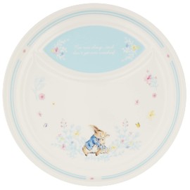 Yamakasyoten PR490-38 Peter Rabbit Wreath 8.3 inches (21 cm) Lunch Plate Plate