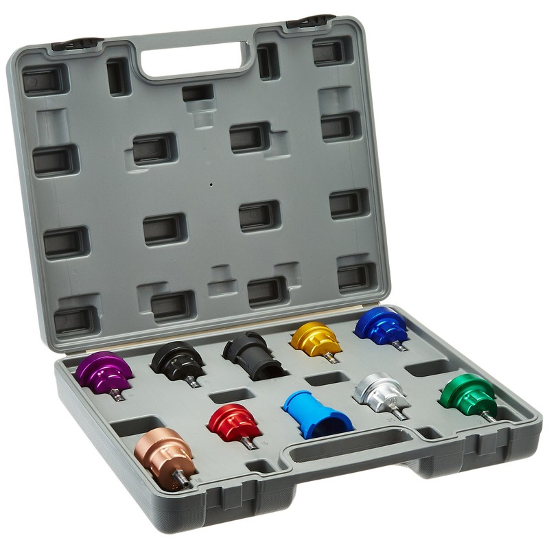 ATD Tools 3305 10-Piece Radiator Pressure Tester Update Kit